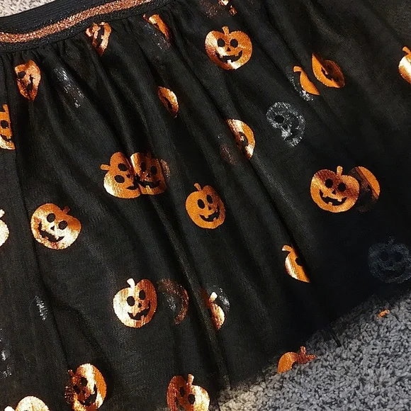 Girls Halloween Skirt - Picture 2 of 5